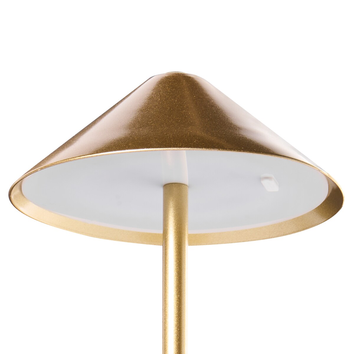 Bezprzewodowa lampa stołowa LED MODJO Ze ściemniaczem Metal Złoty