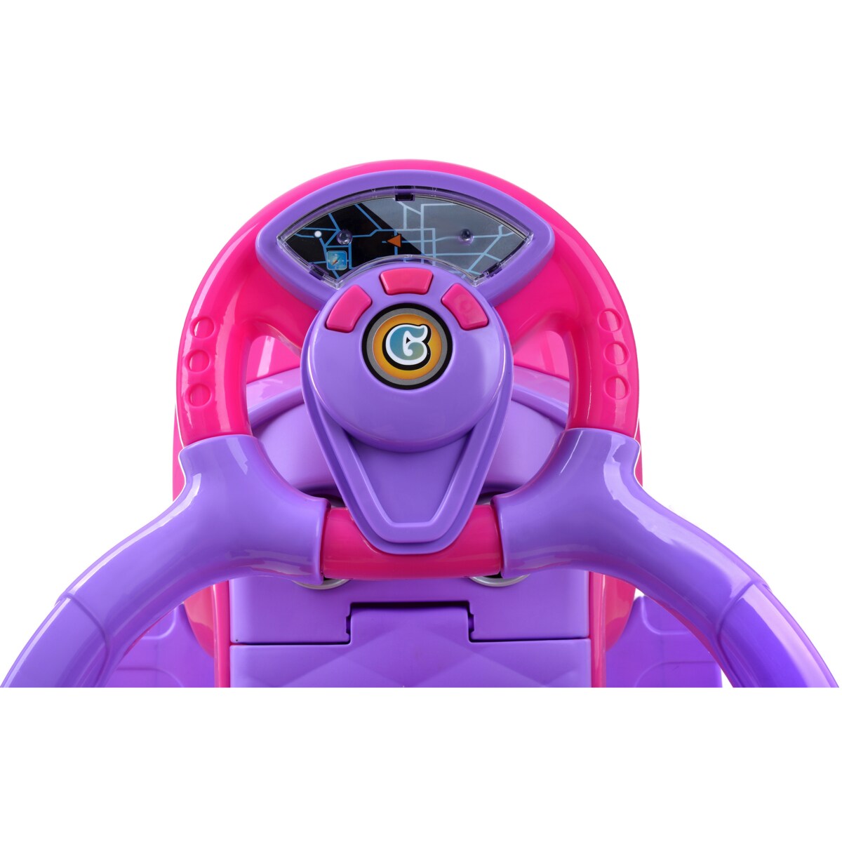 Jeździk FUNFIT KIDS różowy samochodzik dla dzieci pchacz 3w1 do 27 kg