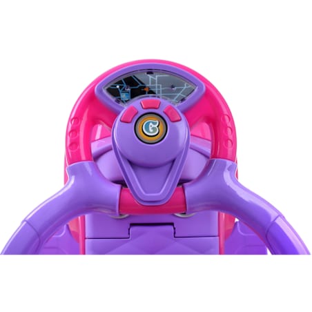 Jeździk FUNFIT KIDS różowy samochodzik dla dzieci pchacz 3w1 do 27 kg