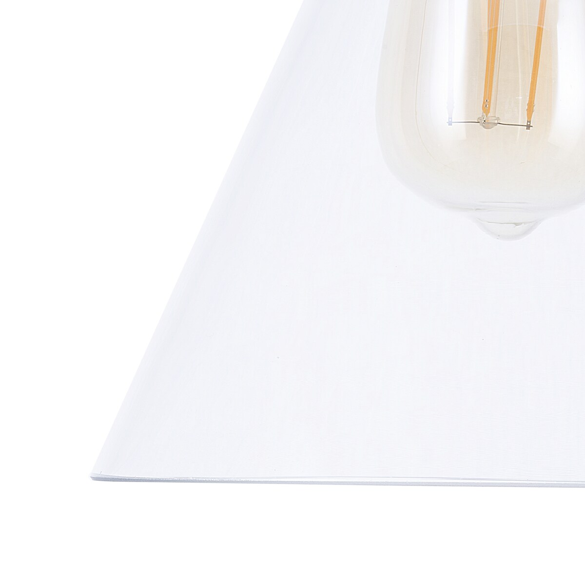 Lampa wisząca BERGANTES Szkło Przezroczysty