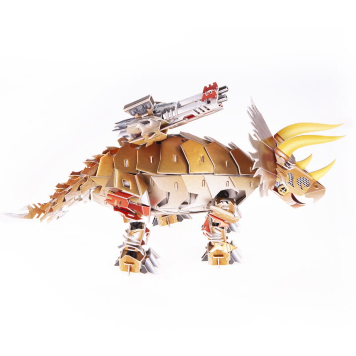 Dinozaur Triceratops Puzzle 3D