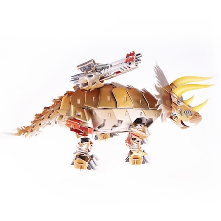 Dinozaur Triceratops Puzzle 3D