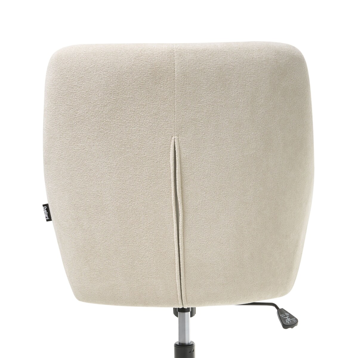 Krzesło obrotowe PALMDALE Welur Jasnobeżowy