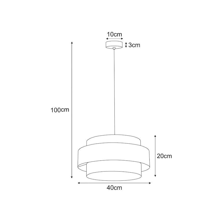 Lampa wisząca K-5231 z serii GATO