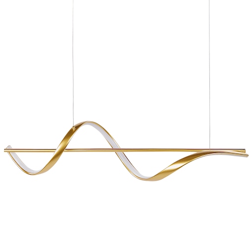 Lampa wisząca LED KHUTTI Metal Złoty