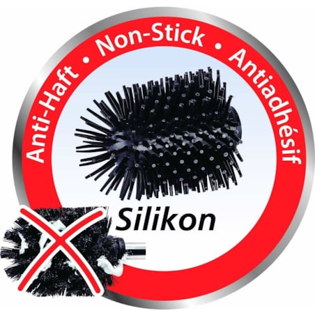 Zapasowa końcówka do szczotki toaletowej, silikonowa, ∅ 7,5 cm, WENKO