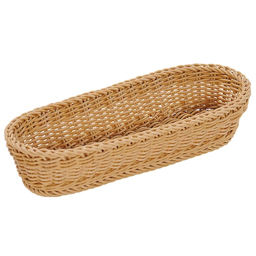 Koszyk owalny na pieczywo, bagietkę, 42 x 16 cm, Kesper