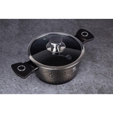 Garnek z pokrywką 20cm BerlingerHaus BH-6571 Primal Gloss