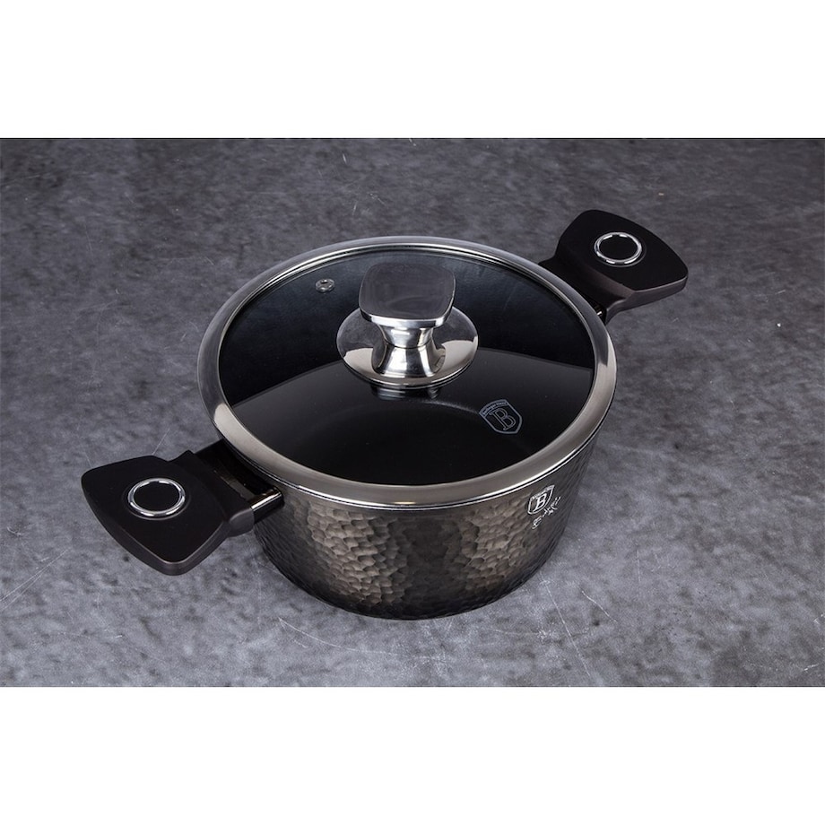 Garnek z pokrywką 20cm BerlingerHaus BH-6571 Primal Gloss