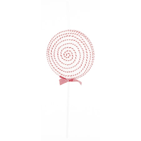 Dekoracja - lizak 31x14x3 cm LECCA-LECCA różowy