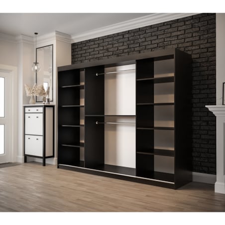 Szafa przesuwna OLDSTYLE T2 250 Czarny / Old Style