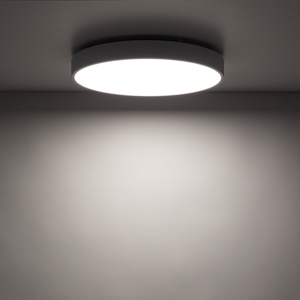 Lampa Sufitowa Łazienkowa Tk Lighting Velis Biała Plafon Led 30W Ip54 Zmienna Barwa, Ściemniany