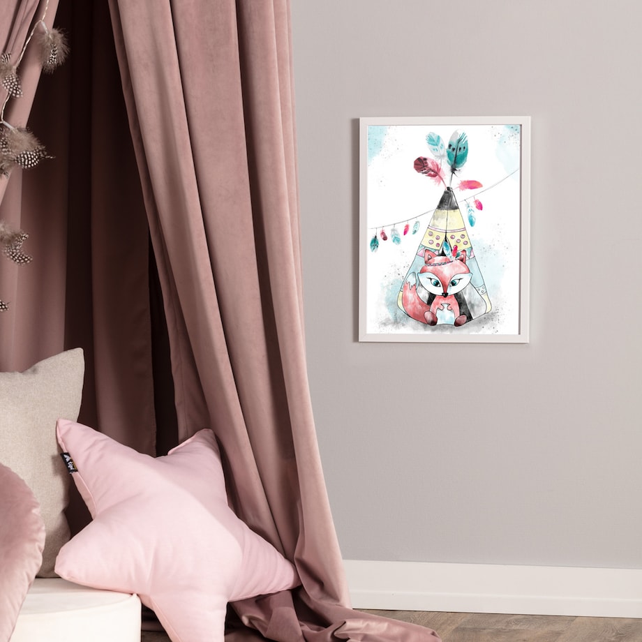 Obrazek Feathers&Dreams fox 30x40 cm, 30x40cm