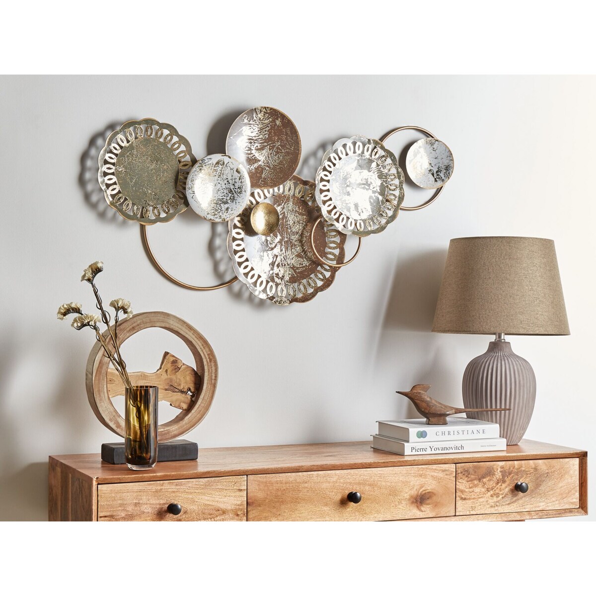 Dekoracja ścienna wielokolorowa PLUTONIUM