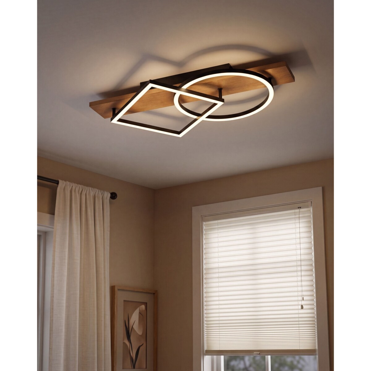 Lampa sufitowa LED AIRE Metal Czarny