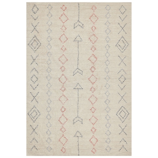 Dywan bawełniany 160 x 230 cm beżowy DISPUR