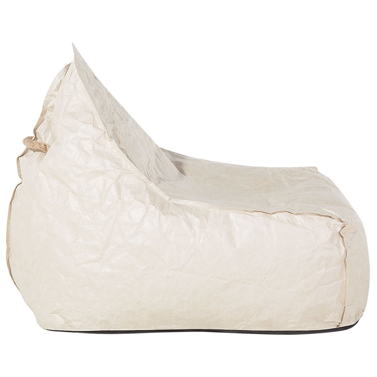 Fotel worek 200 L DROP 63 cm 75 cm Jasnobeżowy