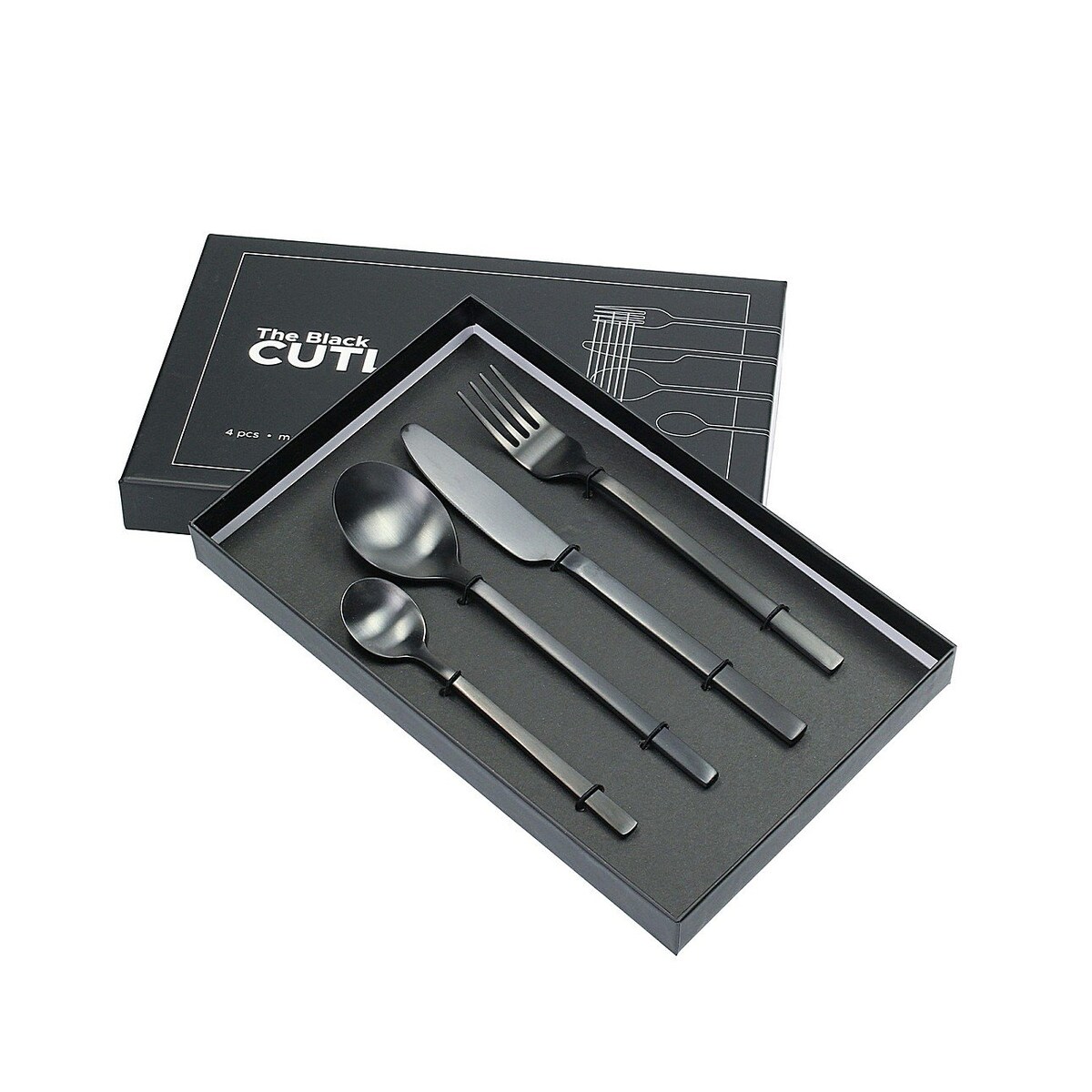 Sztućce Metro Black 4szt.
