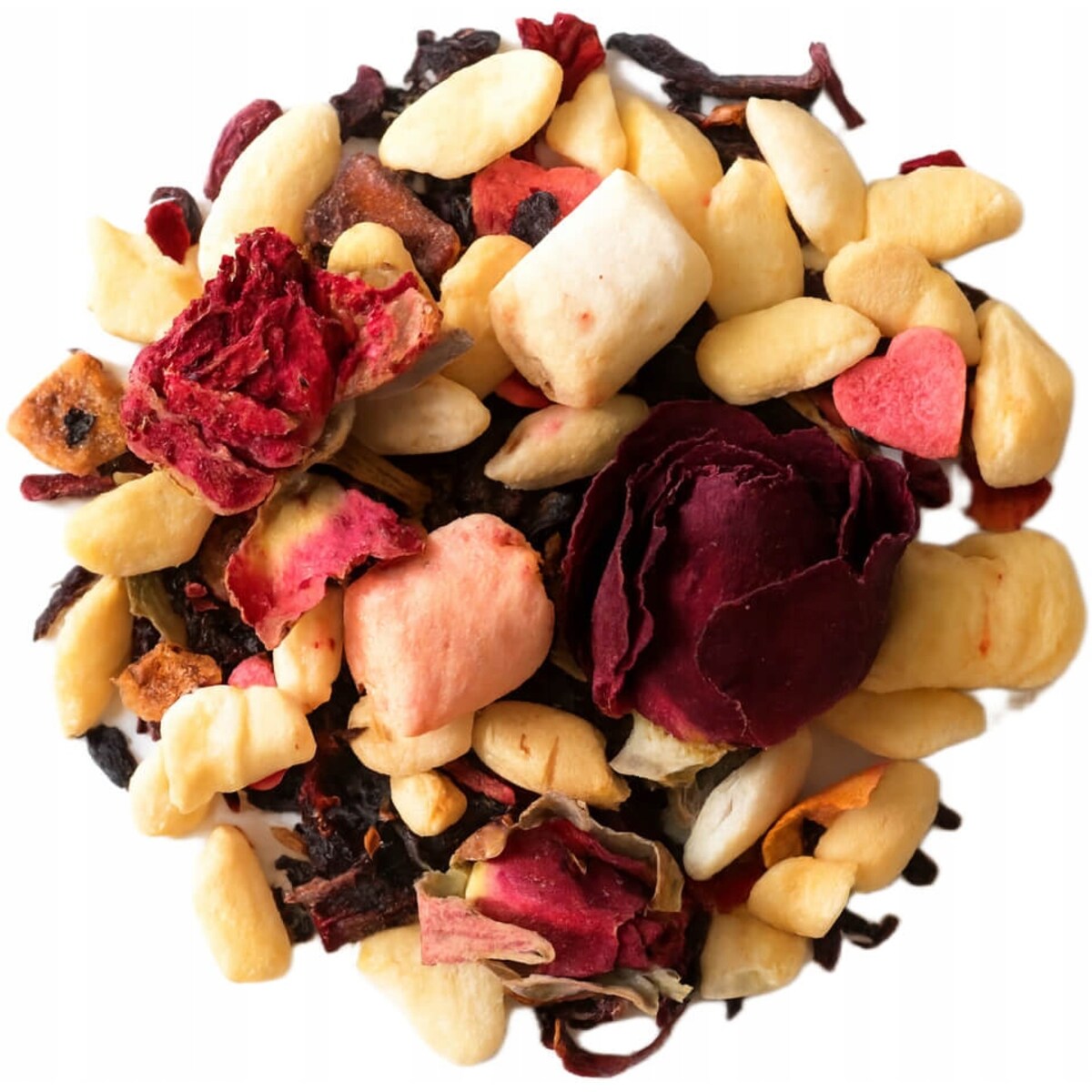 Sypana herbata owocowa RADOŚĆ smak kandyzowanego jabłka mieszanka PREMIUM