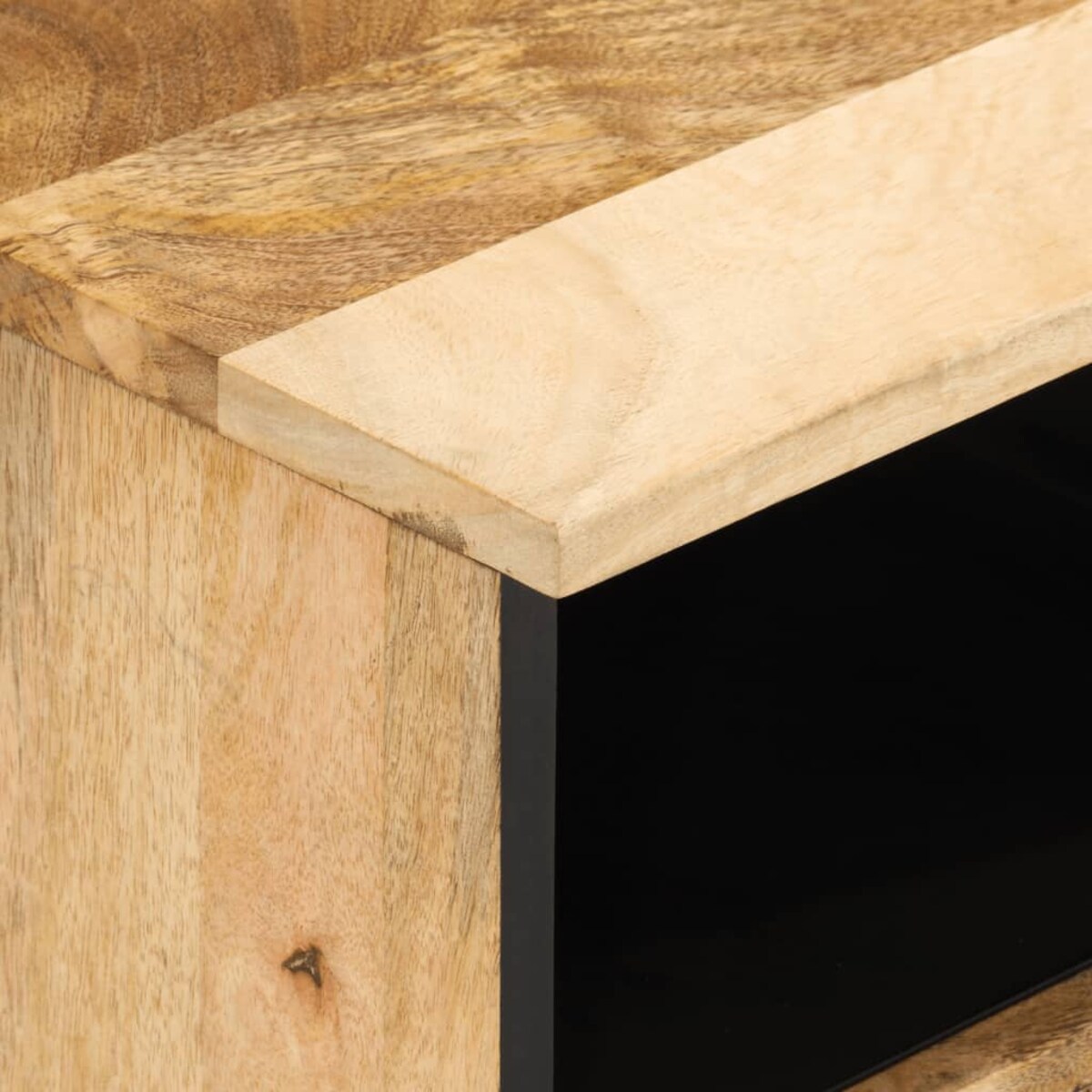 vidaXL Szafka pod telewizor, 100x33x46 cm, lite drewno mango