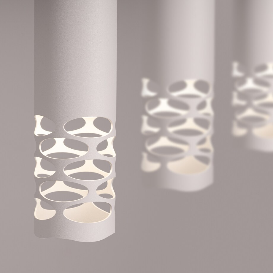 Lampa wisząca LIRO 3L biały