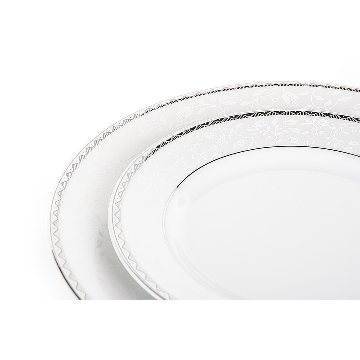 Zestaw obiadowy 6os. (18 el.) AMELIA PLATYNA