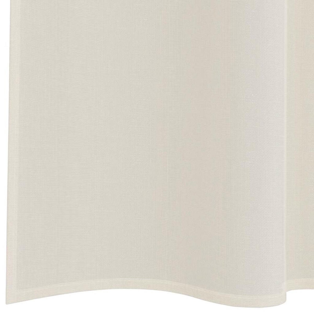 vidaXL Zasłony woalowe z kieszeniami na drążek 2 szt. Kremowe