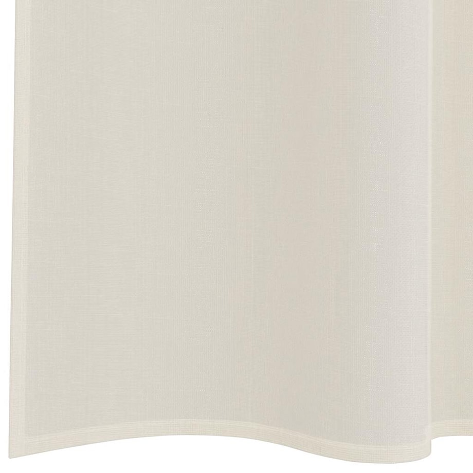 vidaXL Zasłony woalowe z kieszeniami na drążek 2 szt. Kremowe