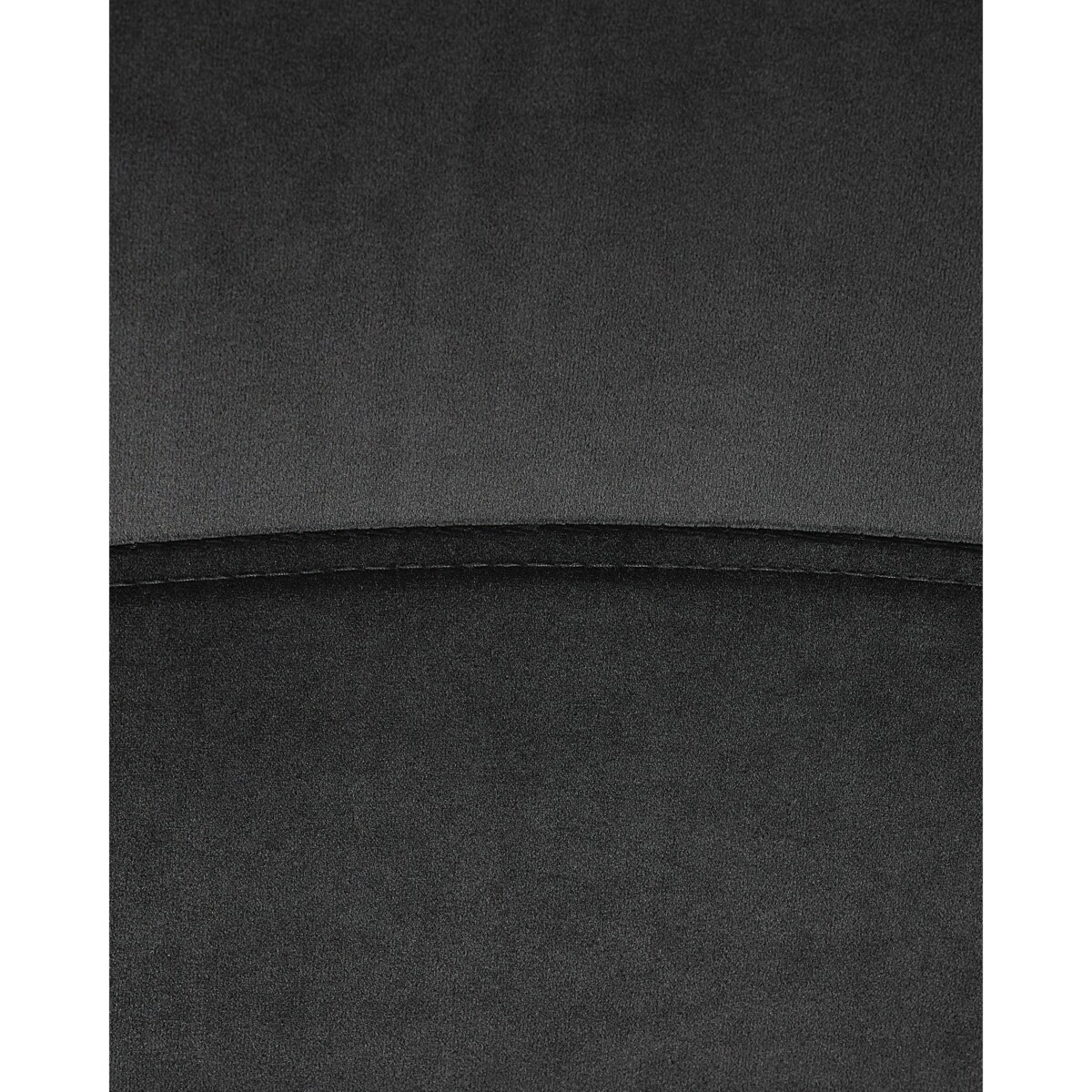 Fotel bujany welurowy czarny ELLAN