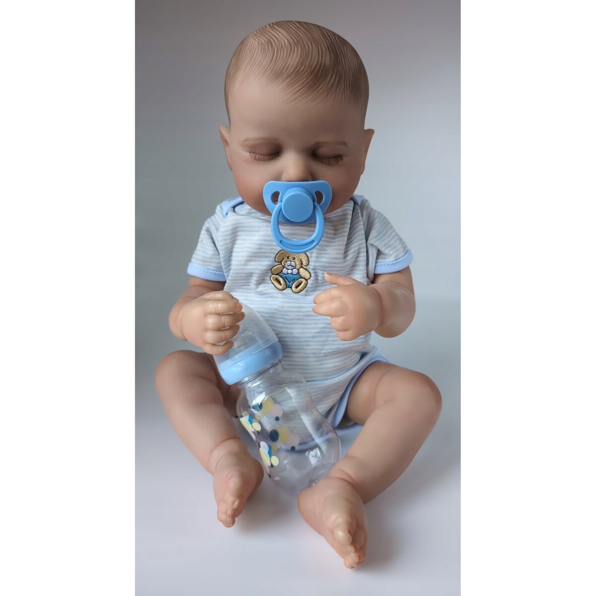 Lalka Hiszpańska Lalki jak Żywe dziecko Rebon Lala Bobas winyl Antonio