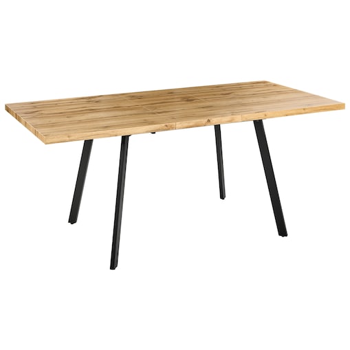 Stół do jadalni rozkładany HARLOW Brązowy 140/180 cm 90 cm