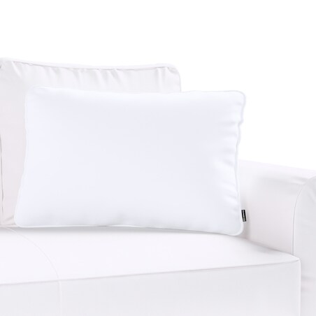 Poszewka Gabi na poduszkę prostokątna 60x40 śnieżnobiały