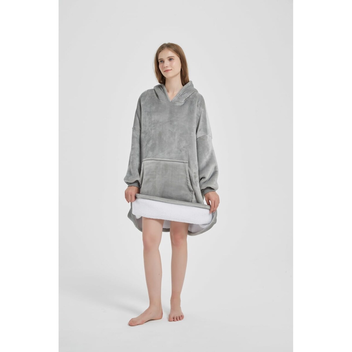 Kocobluza HOODIE Szara