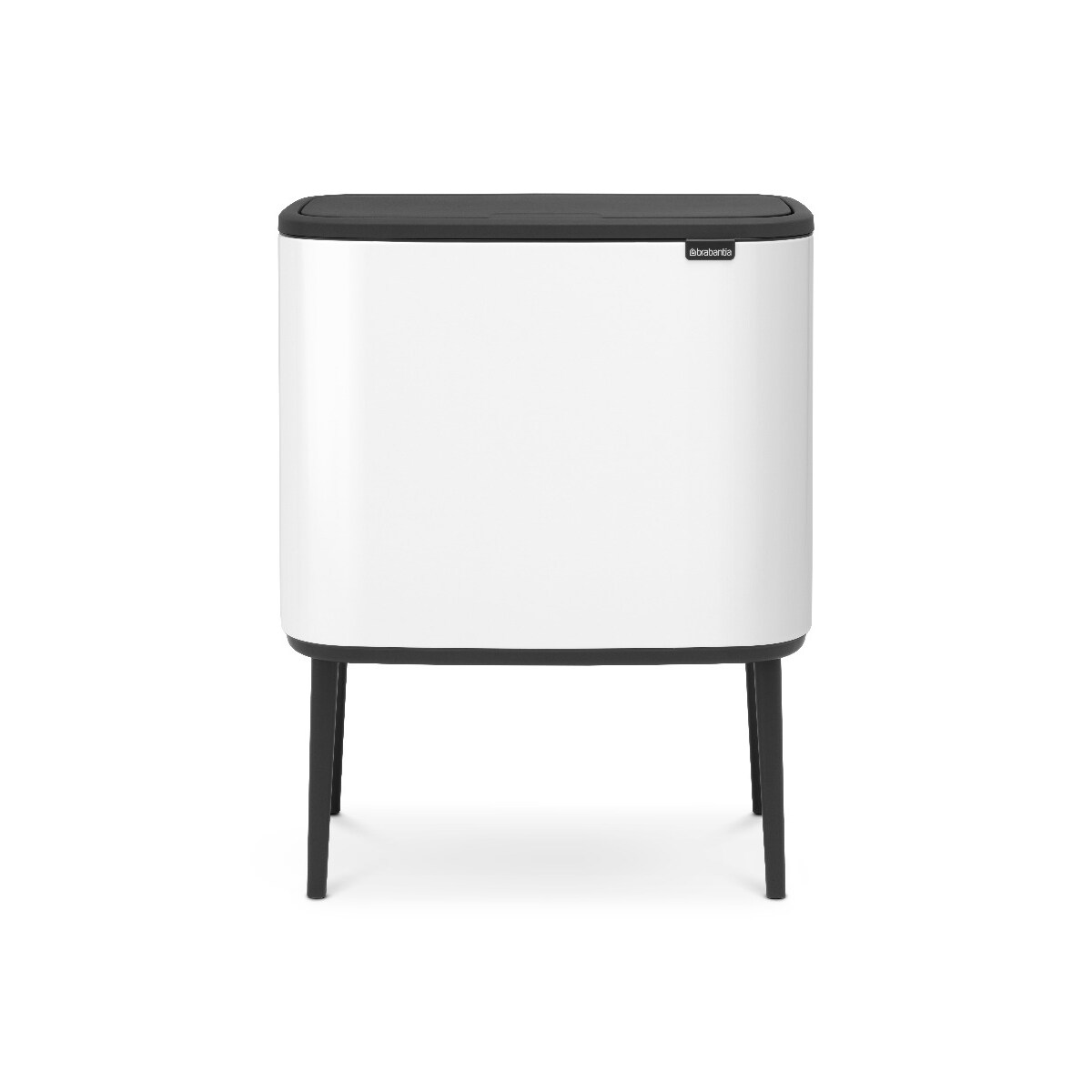 Kosz na śmieci Touchbin Bo 36l biały 313509