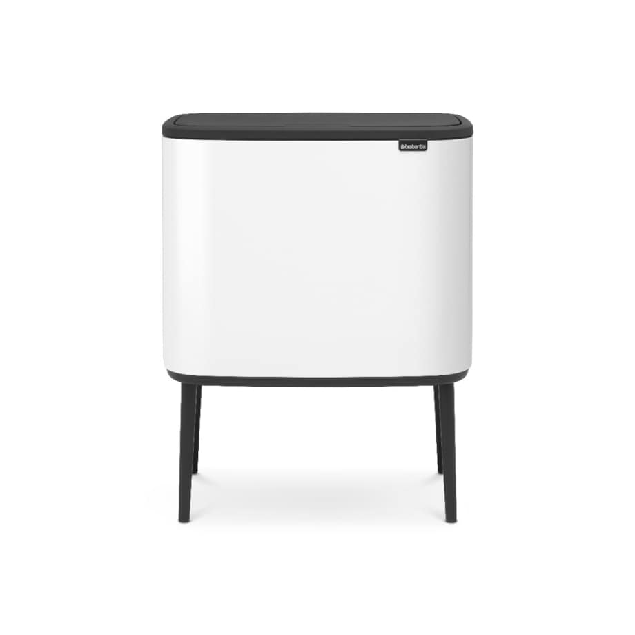 Kosz na śmieci Touchbin Bo 36l biały 313509