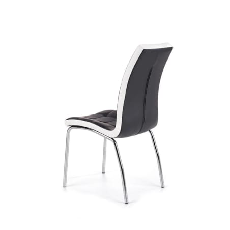 Krzesło K186 czarne/białe