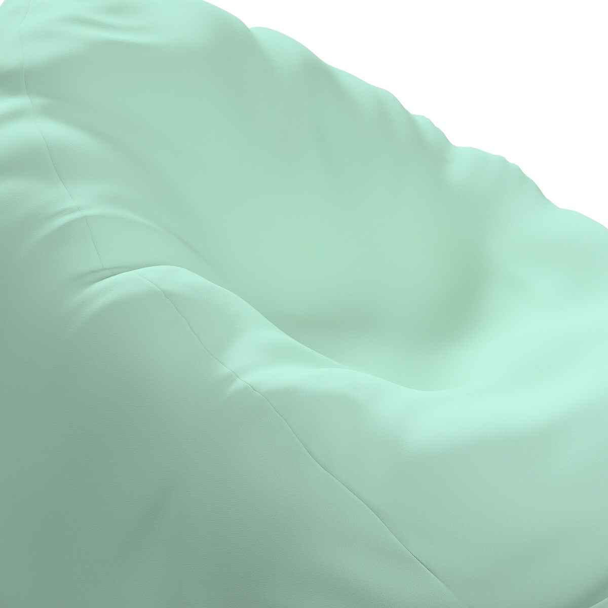 Worek do siedzenia Bowli, miętowy, Ø60 x 105 cm, Happiness