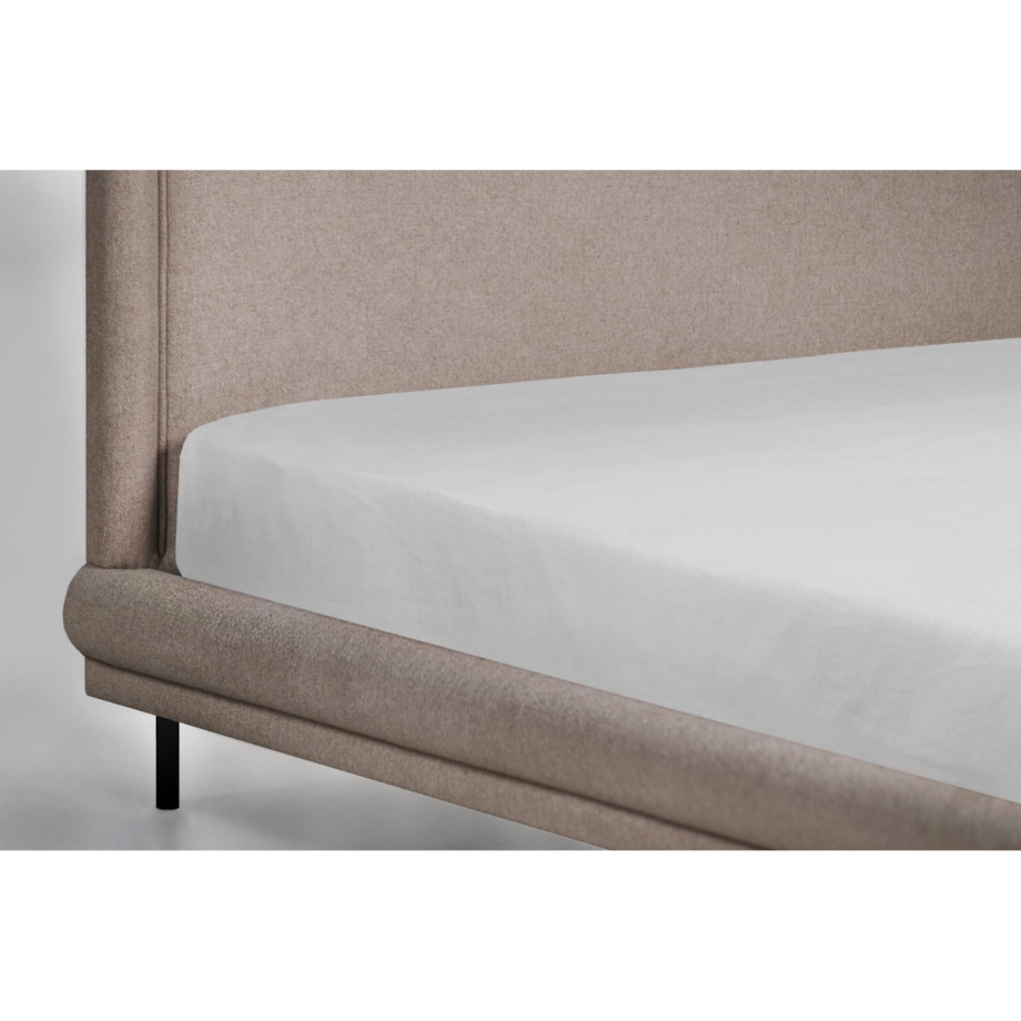 Łóżko Minima (180x200) w tkaninie Brooklyn Camel