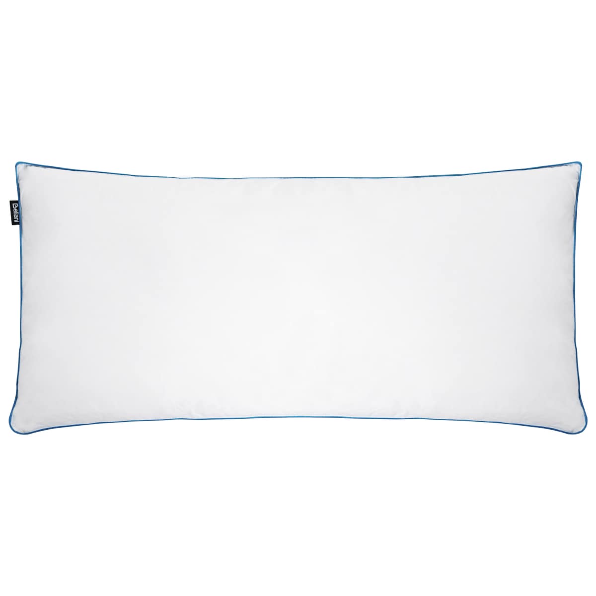 Poduszka ANETO Niska Kacze pióra i puch 40 x 80 cm Biały