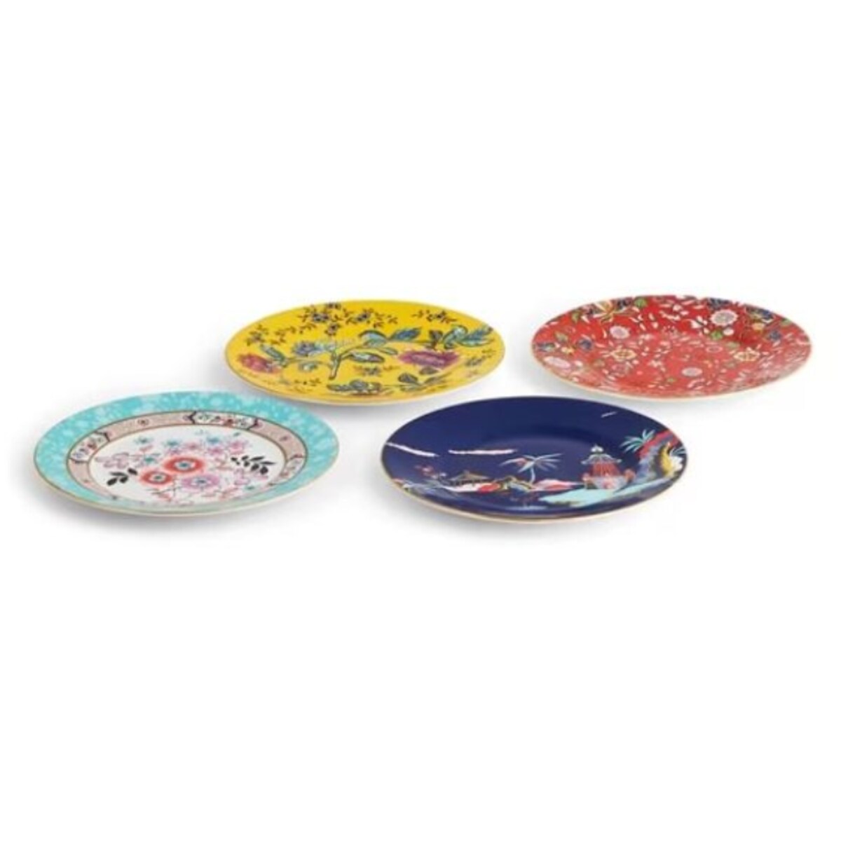 Zestaw 4 talerzy 20 cm Woderlust Wedgwood