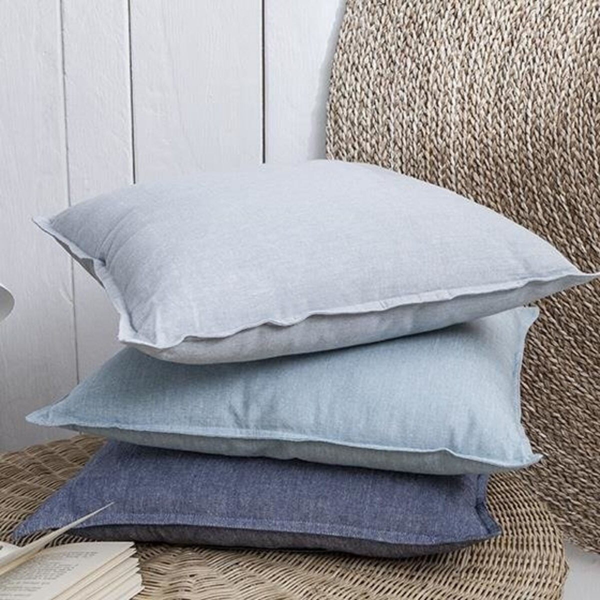 Poduszka dekoracyjna ESCALE, bawełna, 50 x 50 cm