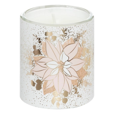 Świece zapachowe ze złotymi zdobieniami, 3 sztuki