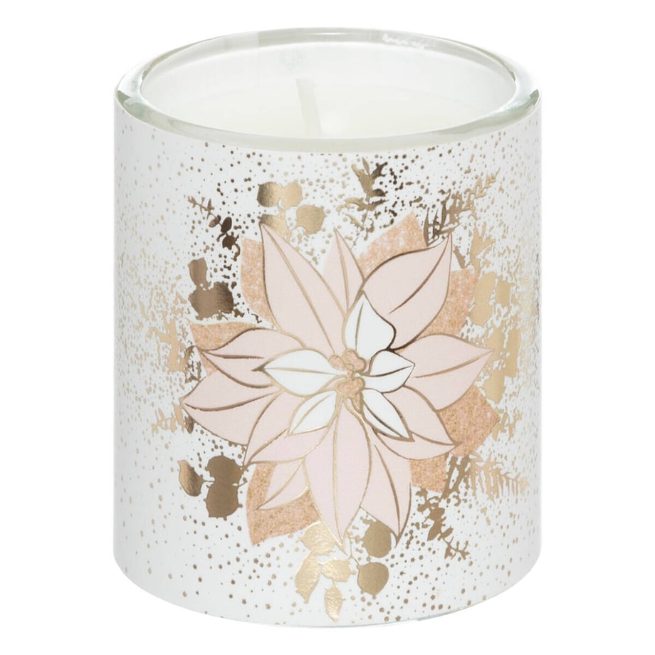 Świece zapachowe ze złotymi zdobieniami, 3 sztuki