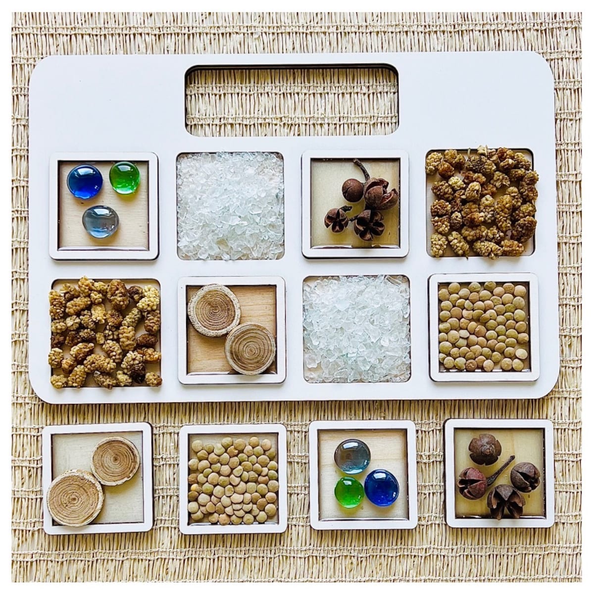 Taca sensoryczna z 8 panelami