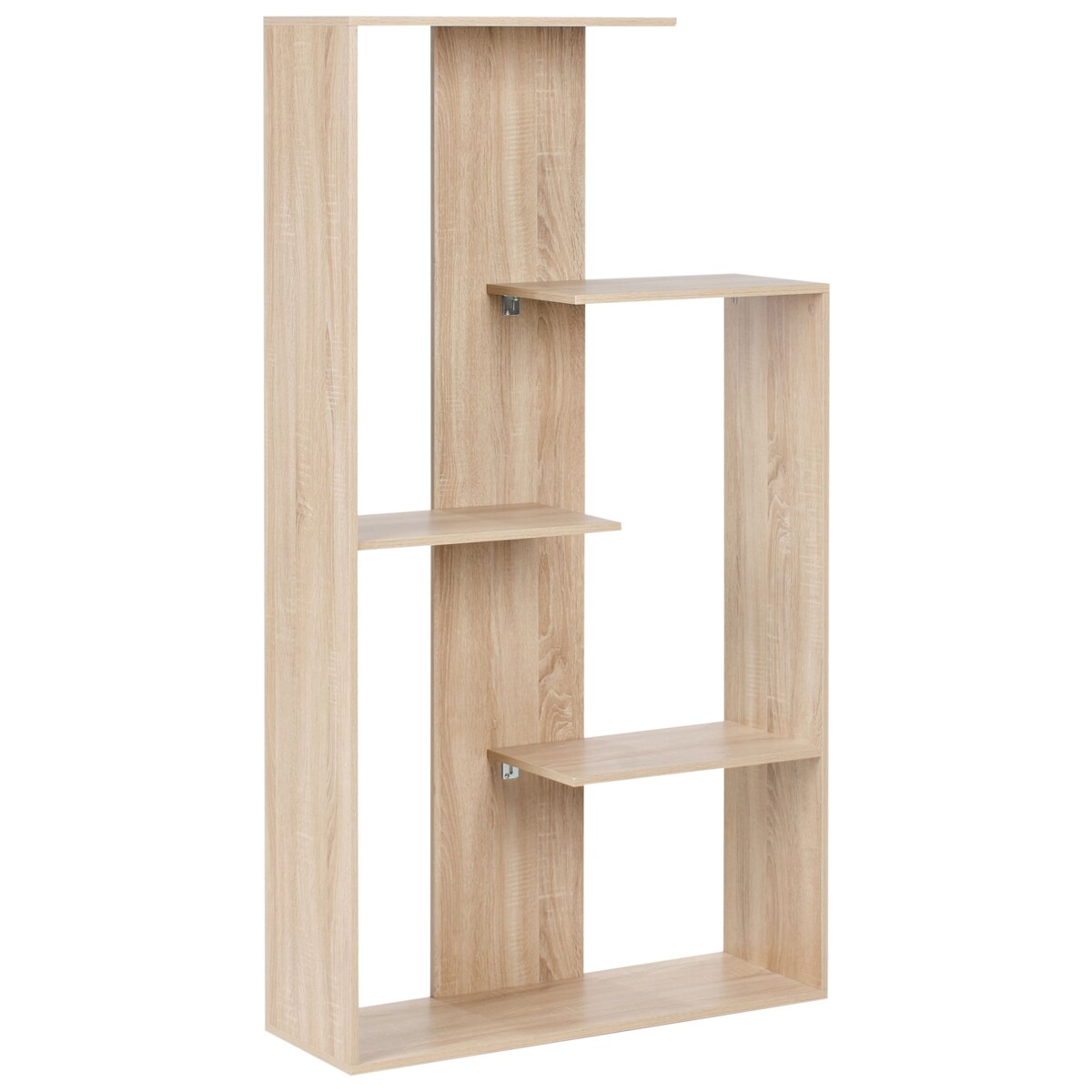 Regał na książki 3 półki KAHNTAH 163 cm Jasnobrązowy