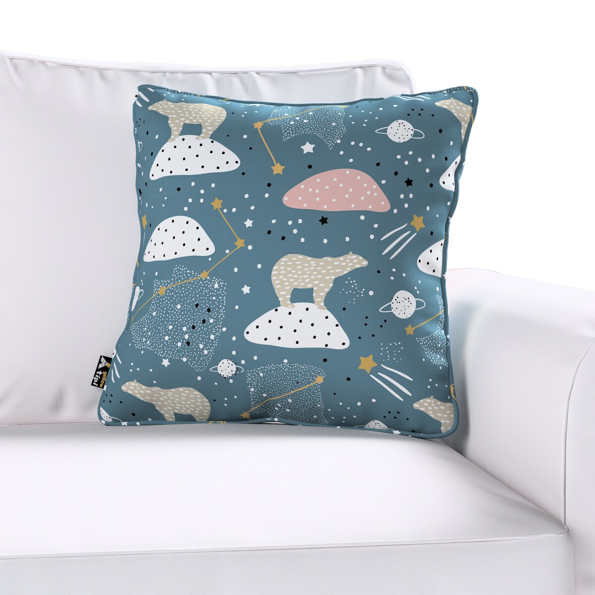 Poszewka Lola 45x45 niebieski