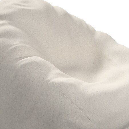 Worek do siedzenia Bowli, melanż szaro-beżowy, Ø60 x 105 cm, Happiness