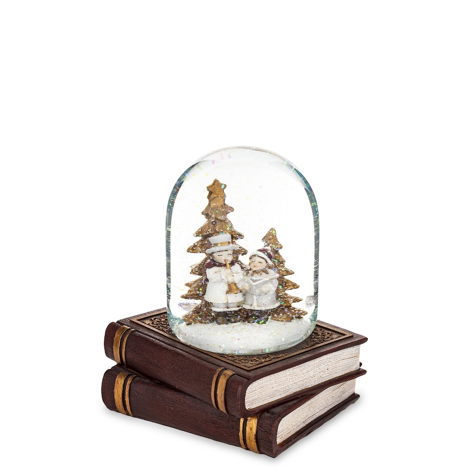 Szklana kula - śpiewacy 14,5x12x11 LIBRI