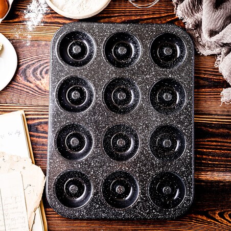 Forma do pieczenia 12 muffinów babeczek z powłoką nieprzywieralną KLAUSBERG