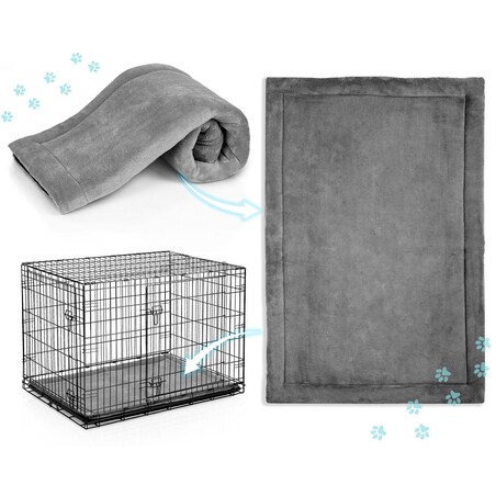 Klatka dla psów + legowisko 107x71x77 cm Pethaus 620200-606200